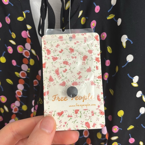 Free People Coryn Mini Dress Open Back Size 0 NWT - Picture 5 of 6